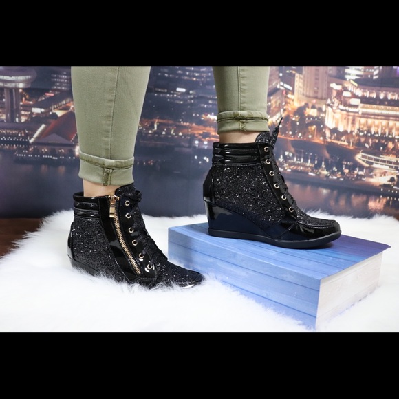 LADIES WEDGE SNEAKERS 😍 - Picture 6 of 7